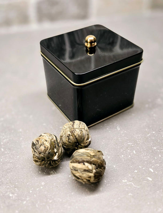 Artisan Blooming Tea Trio with Tin